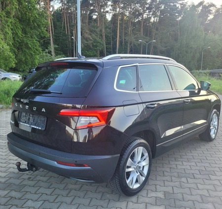 Skoda Karoq cena 84900 przebieg: 168000, rok produkcji 2020 z Wolin małe 631